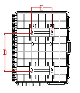 16 Core Fiber Optic Distribution Box 1