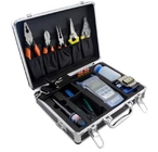 Portable FTTH Aluminum Fiber Optic Tools Box multiple set kits