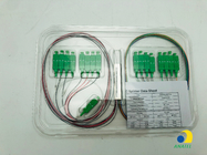 Mini Type 1xN 2xN PLC Splitter With Connectors