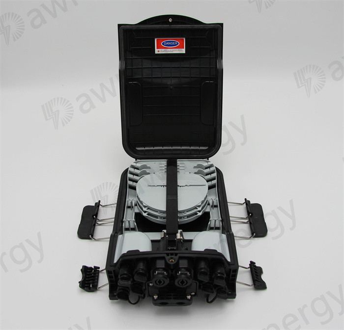 8 Core Fiber Optic Distribution Box With MisSpan And Single Cable Port