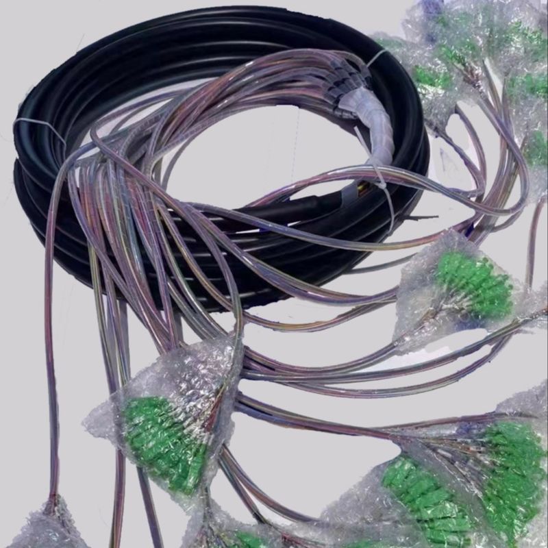 SC/APC Connector 24-432F Fiber Optic Pigtail Fanout for Fast and Easy ...