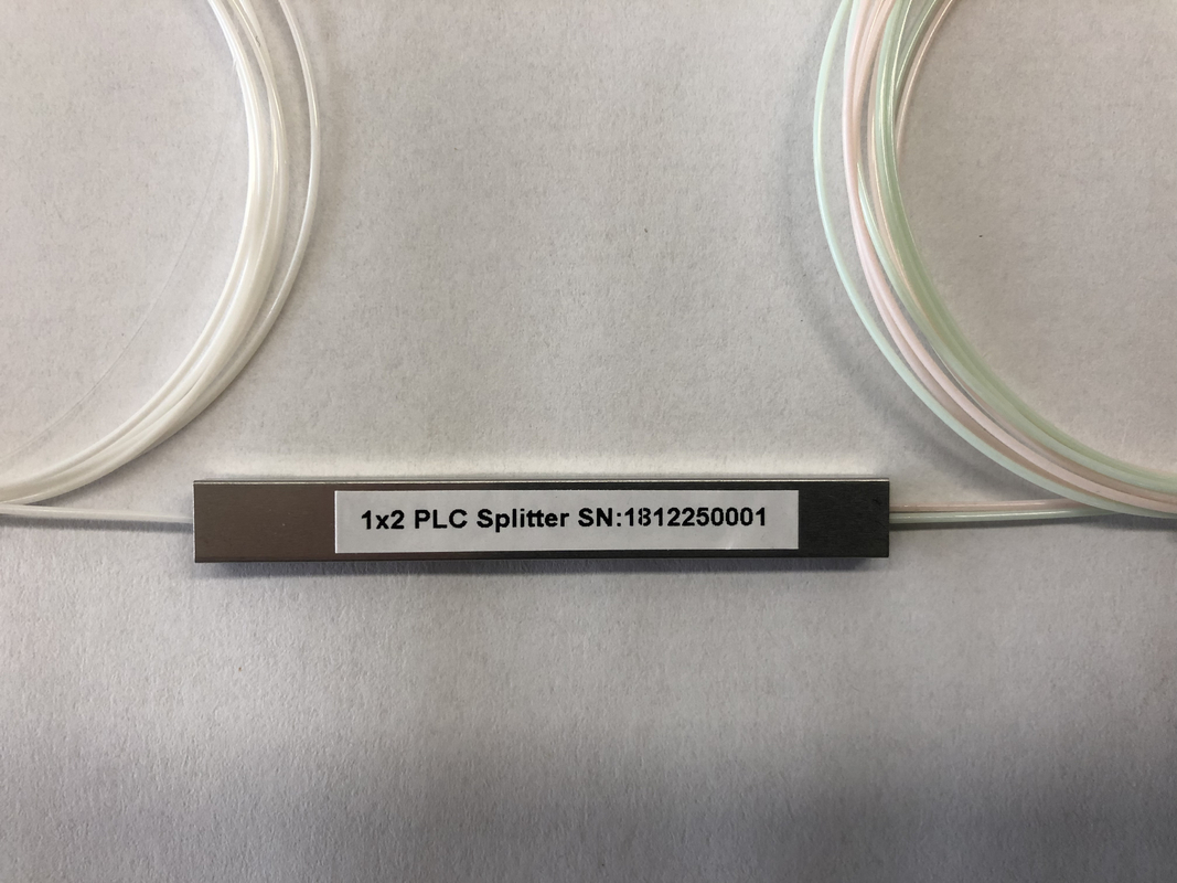 1x2 Mini Type Fiber PLC Splitter Without Connector
