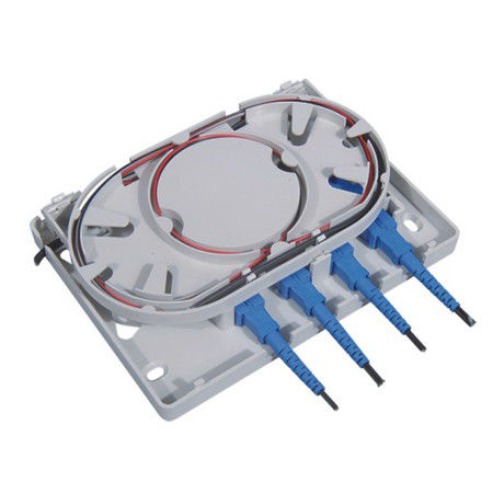 DA-FDB-4X-A-1 4 Ports SC FC Socket Fiber Optic Face Plate