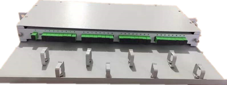 1XN 2XN Rack Mount Type Fiber Optical PLC Splitter
