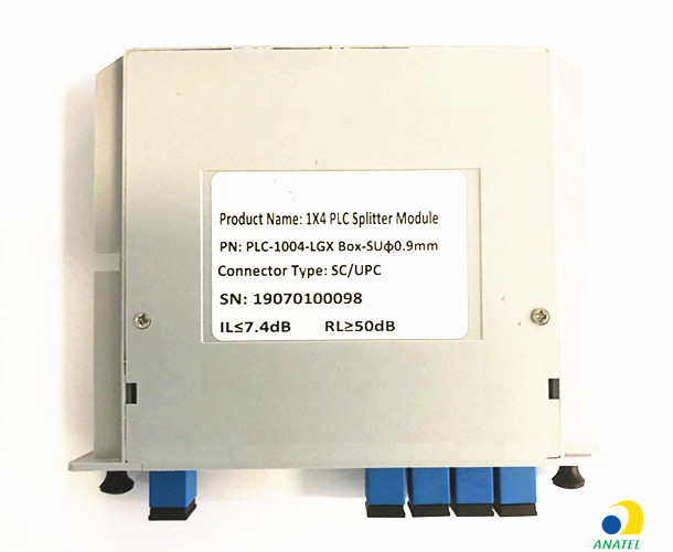 1x4 Plug-in Type Fiber Optic Splitter with SC/UPC adapter 5PCS/Lot 1x4 Plug-in Type Fiber Optic Splitter with SC/UPC adapter 5PCS/Lot