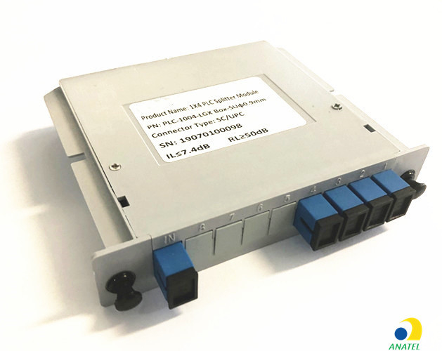 1x4 Plug-in Type Fiber Optic Splitter with SC/UPC adapter 5PCS/Lot 1x4 Plug-in Type Fiber Optic Splitter with SC/UPC adapter 5PCS/Lot