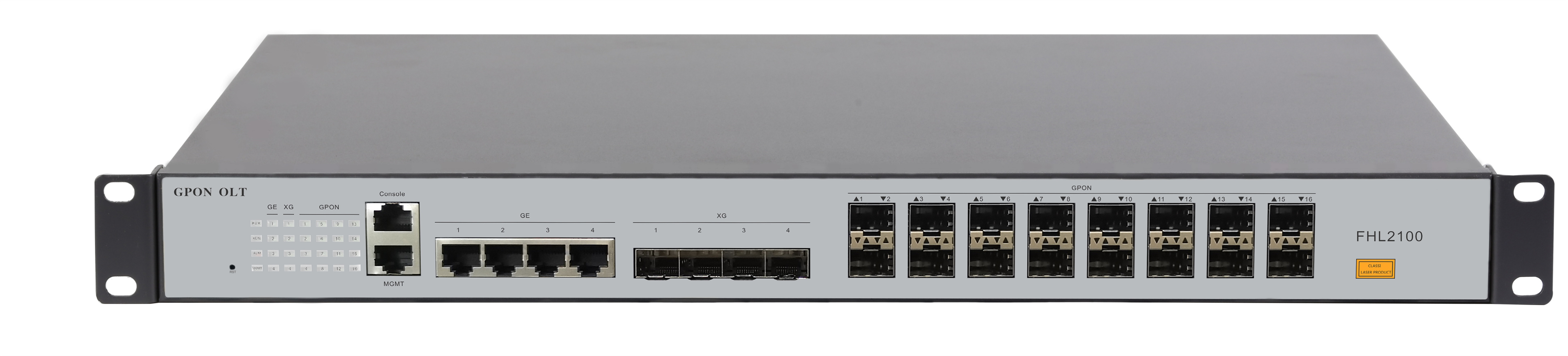 GPON OLT 16*PON / 4*GE / 4*10G SFP+ FHL2100-16