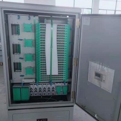 Splitter 288 288 Core SMC Fiber Distribution Cabinet PLC Splitter Slot FTTH IP65